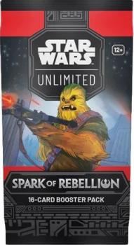 star wars unlimited sealed products spark of rebellion booster pack