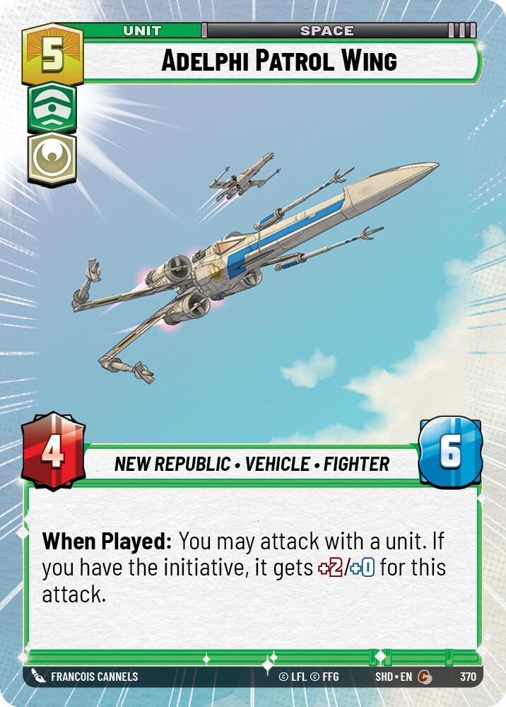 Adelphi Patrol Wing (Hyperspace) - Foil
