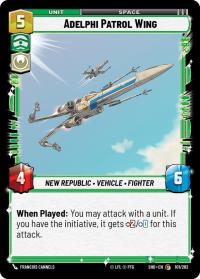 star wars unlimited shadows of the galaxy adelphi patrol wing