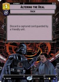 star wars unlimited shadows of the galaxy altering the deal hyperspace foil