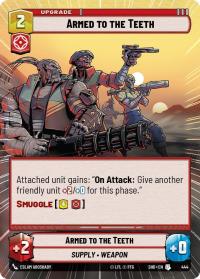 star wars unlimited shadows of the galaxy armed to the teeth hyperspace