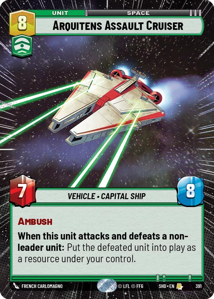 Arquitens Assault Cruiser (Hyperspace) - Foil