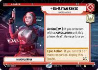 star wars unlimited shadows of the galaxy bo katan kryze princess in exile hyperspace