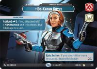 star wars unlimited shadows of the galaxy bo katan kryze princess in exile showcase