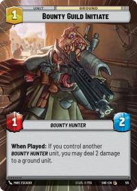 star wars unlimited shadows of the galaxy bounty guild initiate hyperspace