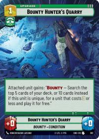star wars unlimited shadows of the galaxy bounty hunter s quarry hyperspace