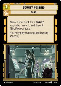 star wars unlimited shadows of the galaxy bounty posting