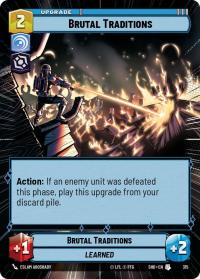 star wars unlimited shadows of the galaxy brutal traditions hyperspace