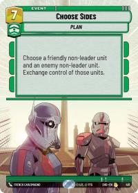 star wars unlimited shadows of the galaxy choose sides hyperspace
