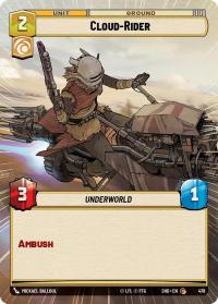 star wars unlimited shadows of the galaxy cloud rider hyperspace