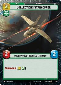 star wars unlimited shadows of the galaxy collections starhopper hyperspace foil
