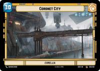 star wars unlimited shadows of the galaxy coronet city shield