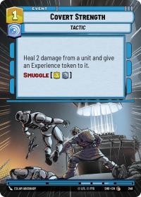 star wars unlimited shadows of the galaxy covert strength hyperspace foil