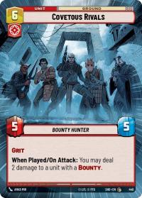 star wars unlimited shadows of the galaxy covetous rivals hyperspace foil