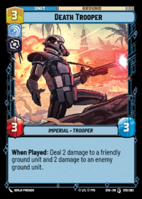 star wars unlimited shadows of the galaxy death trooper sog