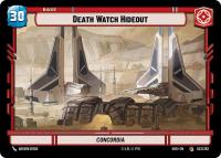 star wars unlimited shadows of the galaxy death watch hideout experience foil