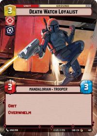 star wars unlimited shadows of the galaxy death watch loyalist hyperspace