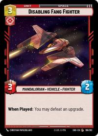 star wars unlimited shadows of the galaxy disabling fang fighter