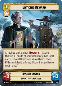 star wars unlimited shadows of the galaxy enticing reward hyperspace foil