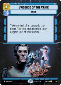star wars unlimited shadows of the galaxy evidence of the crime hyperspace