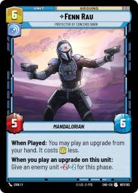 star wars unlimited shadows of the galaxy fenn rau protector of concord dawn