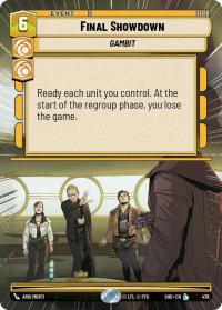 star wars unlimited shadows of the galaxy final showdown hyperspace foil