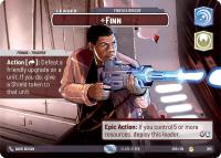 star wars unlimited shadows of the galaxy finn this is a rescue showcase