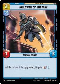 star wars unlimited shadows of the galaxy follower of the way foil