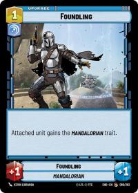 star wars unlimited shadows of the galaxy foundling foil