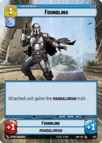 star wars unlimited shadows of the galaxy foundling hyperspace foil