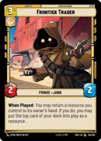 star wars unlimited shadows of the galaxy frontier trader