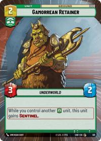 star wars unlimited shadows of the galaxy gamorrean retainer hyperspace