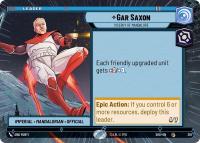 star wars unlimited shadows of the galaxy gar saxon viceroy of mandalore hyperspace foil