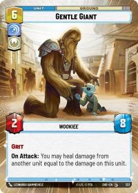 star wars unlimited shadows of the galaxy gentle giant hyperspace foil