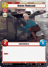 star wars unlimited shadows of the galaxy heroic renegade hyperspace foil