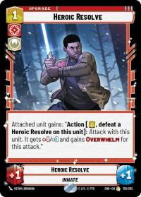 star wars unlimited shadows of the galaxy heroic resolve foil