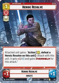 star wars unlimited shadows of the galaxy heroic resolve hyperspace foil