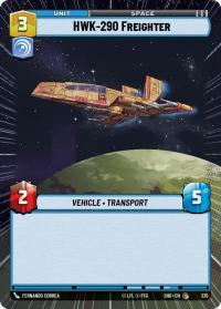 star wars unlimited shadows of the galaxy hwk 290 freighter hyperspace