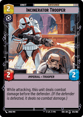 Incinerator Trooper - Foil