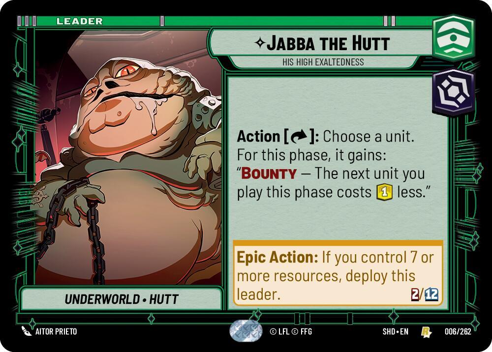 Jabba the Hutt - His High Exaltedness - Foil