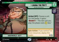 star wars unlimited shadows of the galaxy jabba the hutt his high exaltedness hyperspace foil