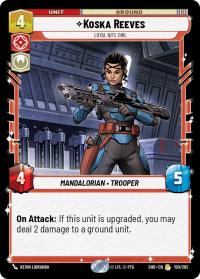 star wars unlimited shadows of the galaxy koska reeves loyal nite owl foil