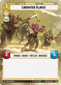 star wars unlimited shadows of the galaxy liberated slaves hyperspace