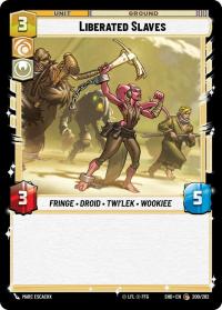 star wars unlimited shadows of the galaxy liberated slaves