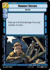 star wars unlimited shadows of the galaxy midnight repairs foil