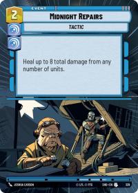 star wars unlimited shadows of the galaxy midnight repairs hyperspace foil