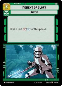 star wars unlimited shadows of the galaxy moment of glory