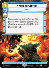 star wars unlimited shadows of the galaxy mystic reflection hyperspace foil