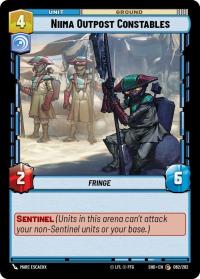 star wars unlimited shadows of the galaxy niima outpost constables
