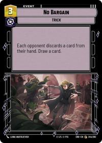 star wars unlimited shadows of the galaxy no bargain foil